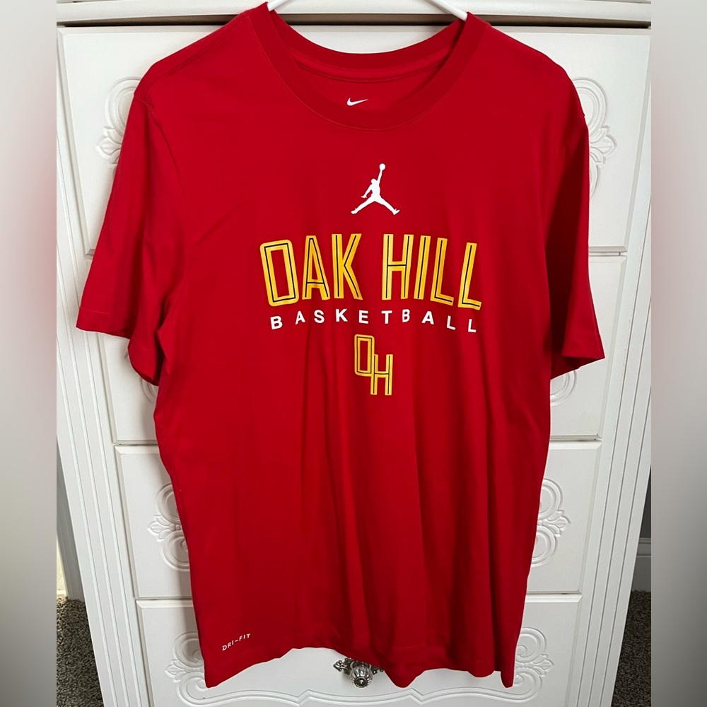 Oak Hill Academy Jordan Nike Red Large
